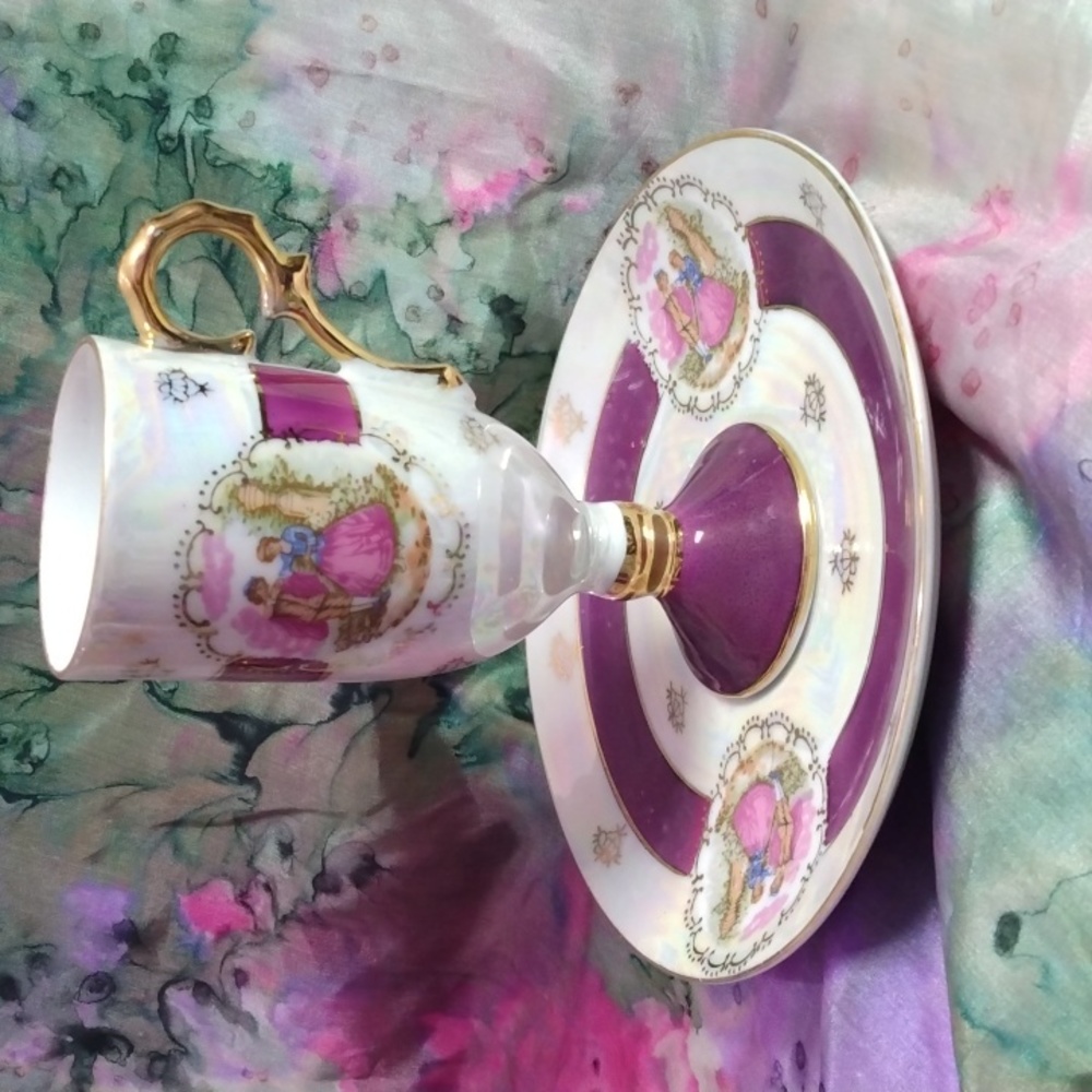 Unique Vintage Inarco cup & saucer